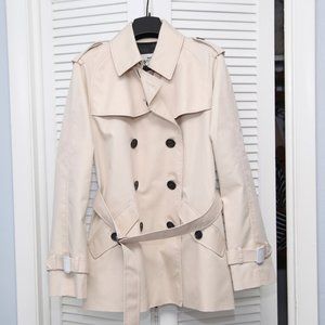 Coach Solid Short Trench Coat NEW WITH TAGS!
